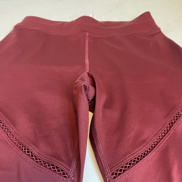 FABILETICS Burgundy High Waisted Leggings - Picture 6 of 11
